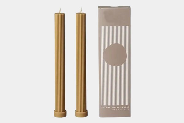 pillar candle packaging ideas