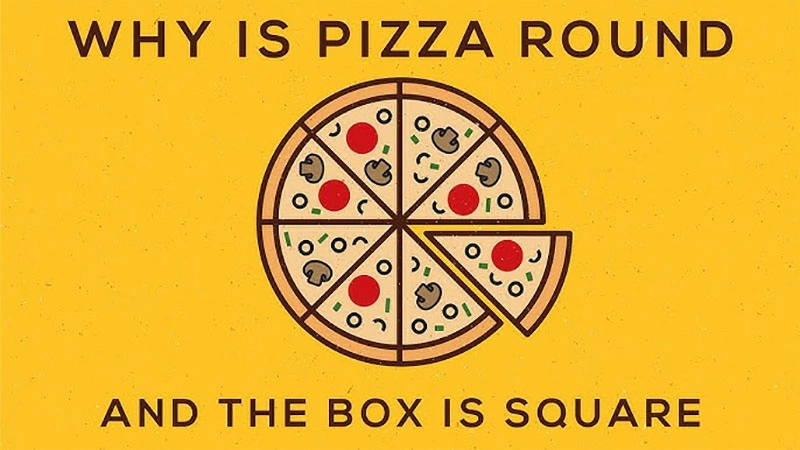 why are pizza boxes square